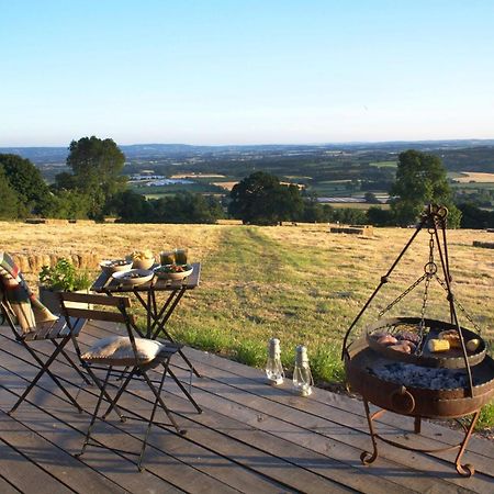 Tilbury Shepherd Huts With Hot Tubs Plus Holiday Cottages West Bagborough Esterno foto