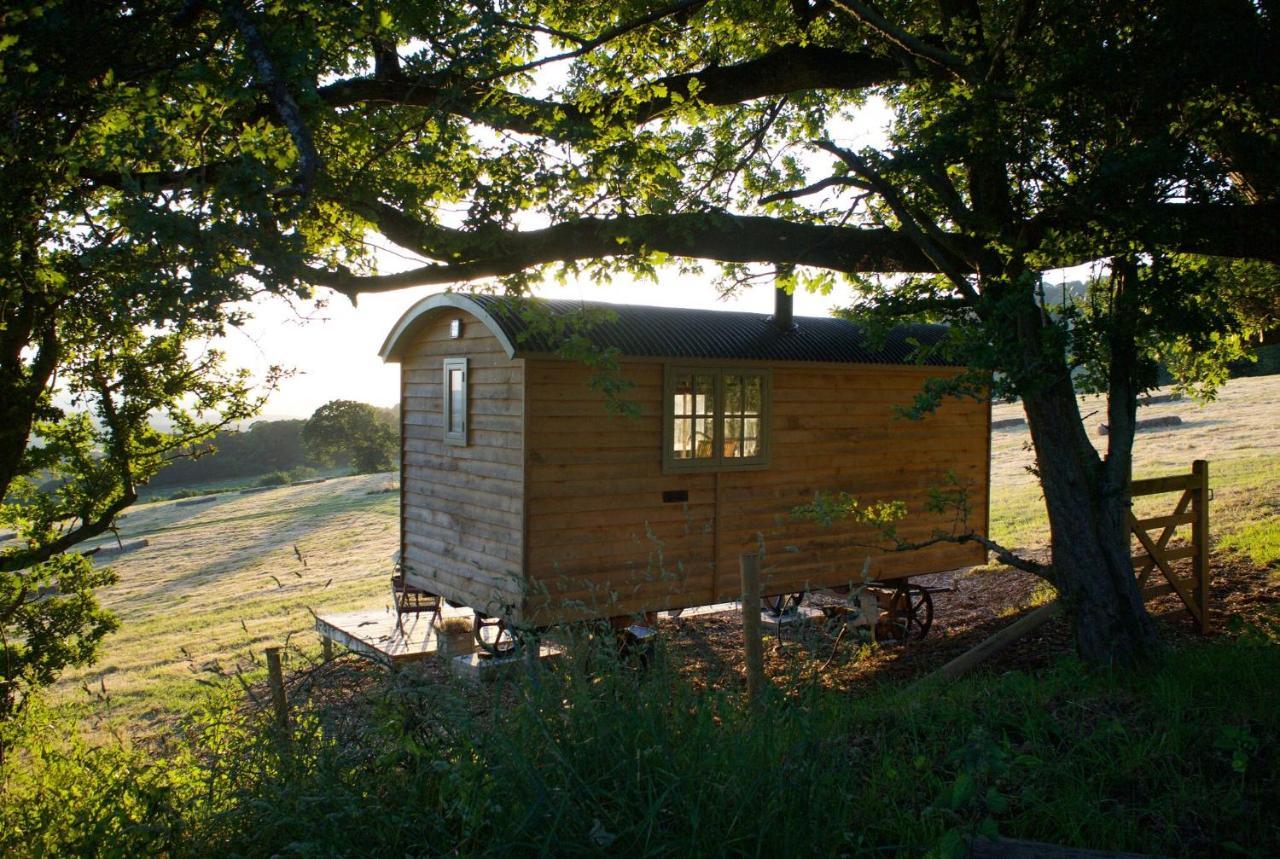 Tilbury Shepherd Huts With Hot Tubs Plus Holiday Cottages West Bagborough Esterno foto