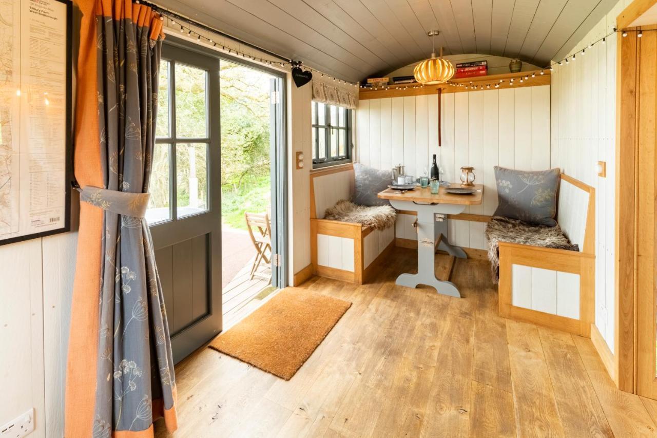 Tilbury Shepherd Huts With Hot Tubs Plus Holiday Cottages West Bagborough Esterno foto